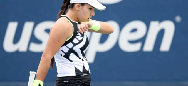 María Camila Osorio cayó en la final / Foto AFP
