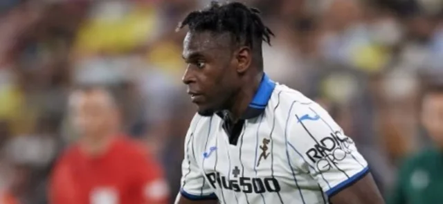 Duván Zapata, delantero de Atalanta/AFP