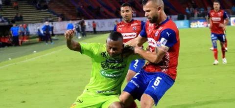 Medellín igualó sin goles con Pereira. / Foto: VizzorImage - Andrés Álvarez