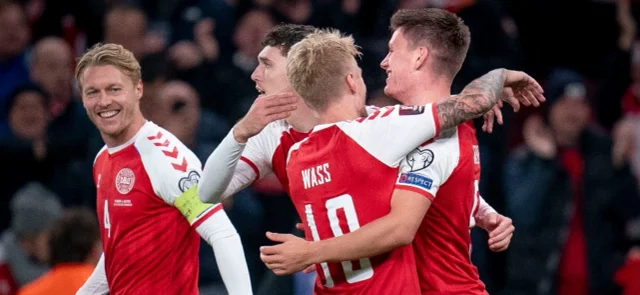 Dinamarca sacó su billete para Catar-2022 / AFP