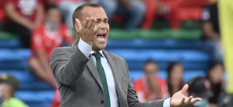 Habla Rafael Dudamel, DT del Deportivo Cali. Foto: VizzorImage / Gabriel Aponte