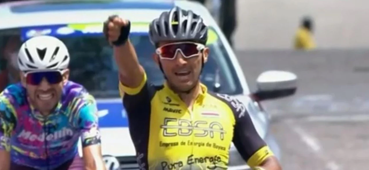 Brayan Ramírez, ganador de la etapa