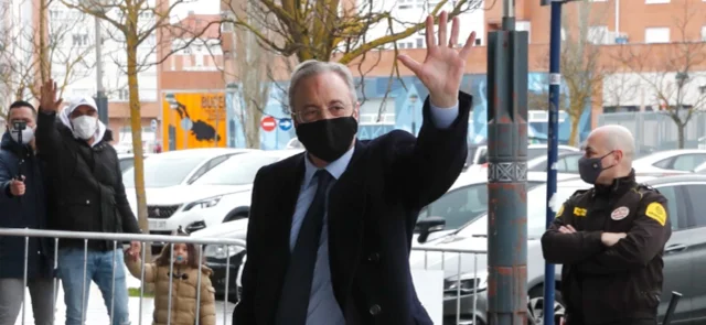 Florentino Pérez, presidente de Real Madrid. / Foto: AFP