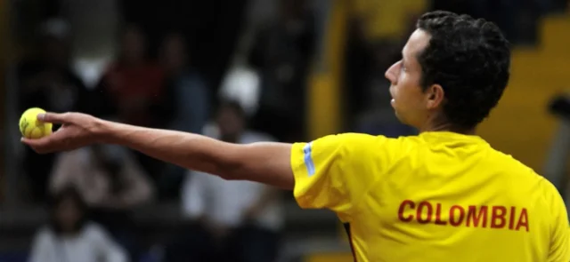 Daniel Galán debutará frente a Mathieu Perchicot. / Foto: Archivo VizzorImage - Luis Ramíre