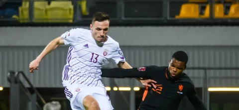 Países Bajos se impuso sobre Letonia / Foto AFP