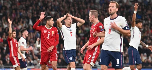 Inglaterra no pasó del empate frente a Hungría / AFP