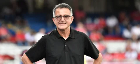 Habla Juan Carlos Osorio, DT del América de Cali. Foto: VizzorImage / Gabriel Aponte