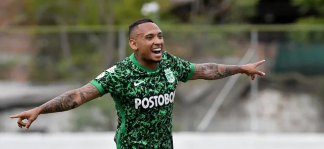 Jarlan Barrera, ausente para el juego Nacional vs. Once Caldas. / Foto: VizzorImage - Luis Benavide