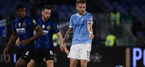 Lazio venció a Inter en la Serie A / Foto AFP