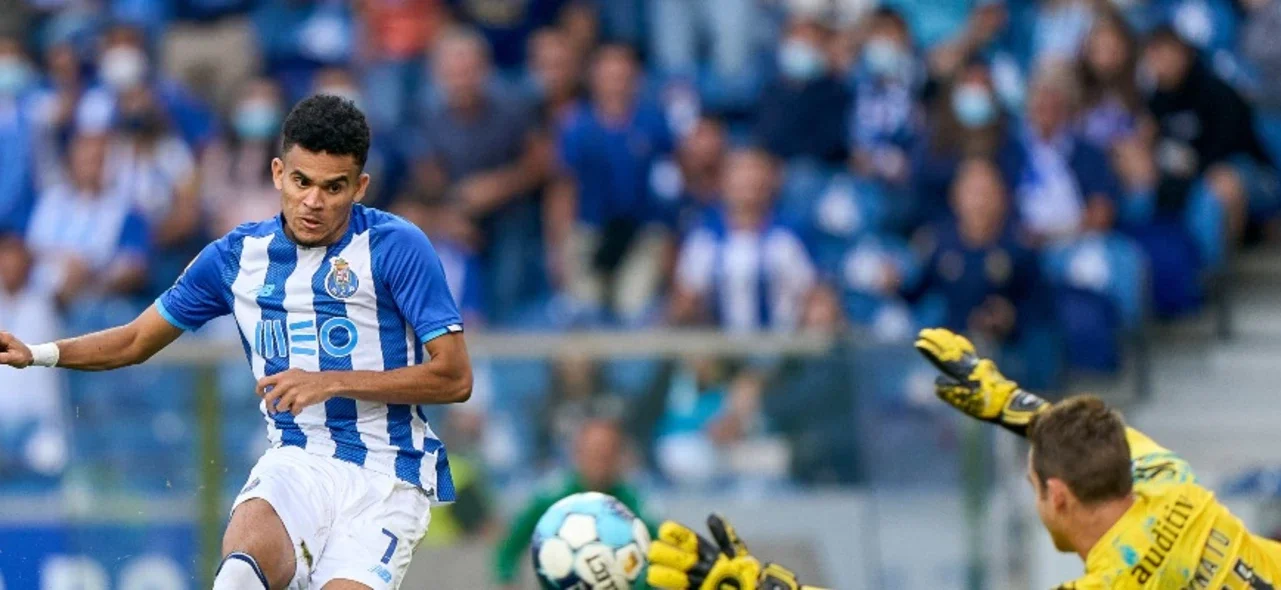 Luis Díaz, el mejor de Porto / Foto AFP