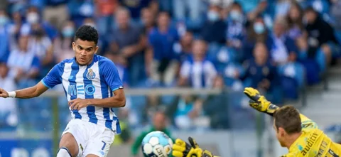 Luis Díaz, el mejor de Porto / Foto AFP