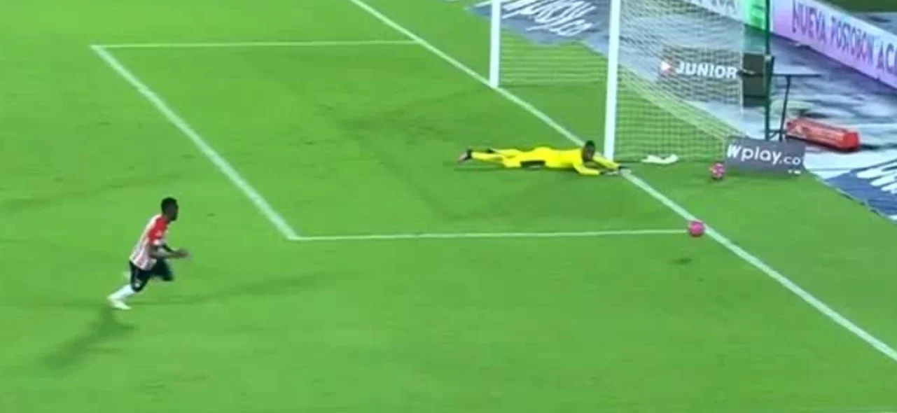 Mosquera ahogó el grito de gol de Junior.