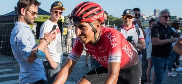 Nairo Quintana, ciclista colombiano/ AFP