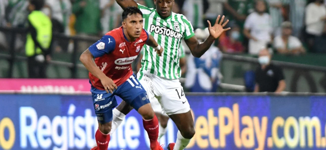 Nacional y Medellín empataron 1-1 en el clásico paisa. Foto: VizzorImage / Gabriel Aponte