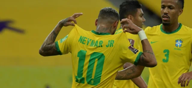 Neymar, figura de Brasil. / Foto: AFP