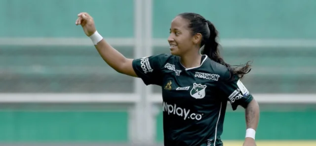 Manuela Pavi, baja de la selección Colombia Femenina y Deportivo Cali. / Foto: VizzorImage - Gabriel Aponte