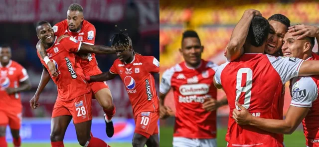 América y Santa Fe, por los primeros 90 minutos de la Superliga / Fotos VizzorImage