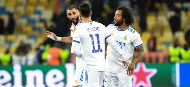 Real Madrid celebrando el triunfo en Champions / Foto AFP
