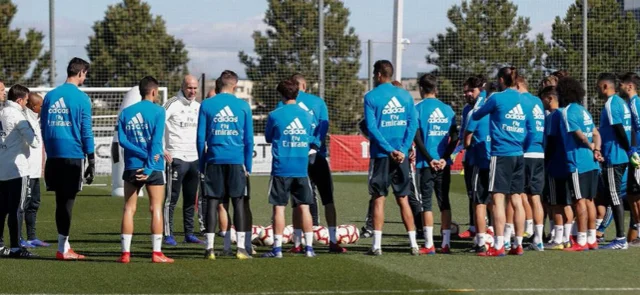 Real Madrid prepara el clásico / Foto AFP