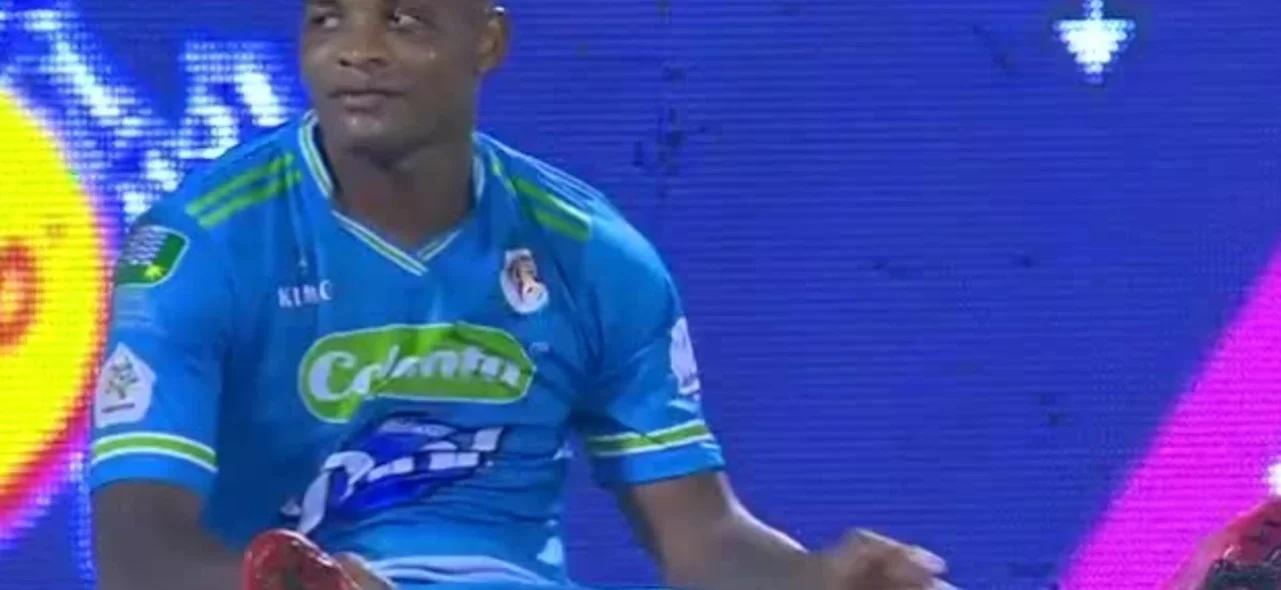 Andrés Rentería falló frente a Alianza Petrolera.