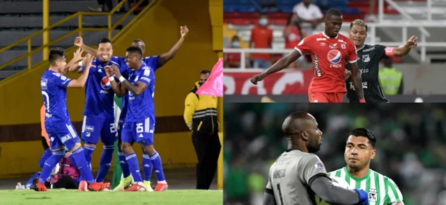 Millonarios, con 70 puntos, es líder de la reclasificación. / Fotos: VizzorImage