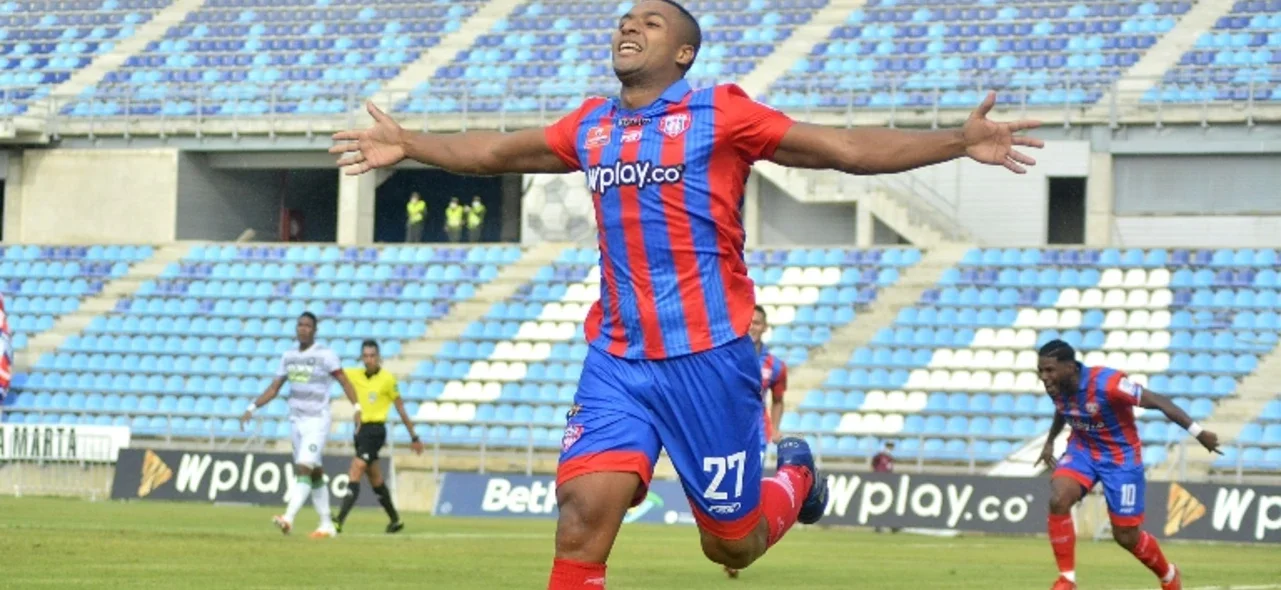 Unión Magdalena venció 3-1 a Valledupar. Foto: VizzorImage. / Gustavo Pacheco