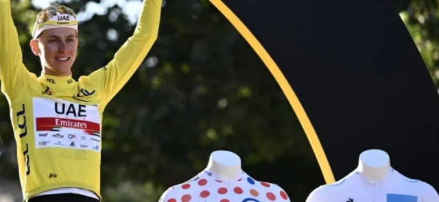 Pogacar es el vigente campeón del Tour/ AFP