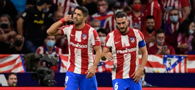 Luis Suárez marcó frente a Barcelona. / Foto: AFP