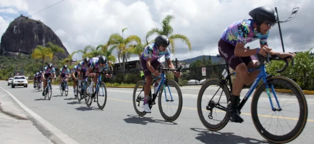 El Team Medellín ganó la contrarreloj por equipos. / Foto: Cortesía