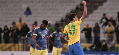 Brasil ganó 1-0 con gol de Lucas Paquetá. / Foto: AFP