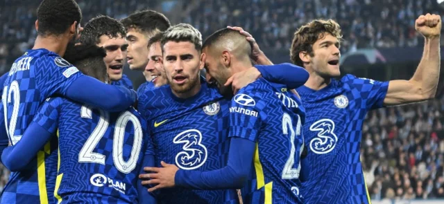 Chelsea celebra el triunfo sobre Malmo / Foto AFP
