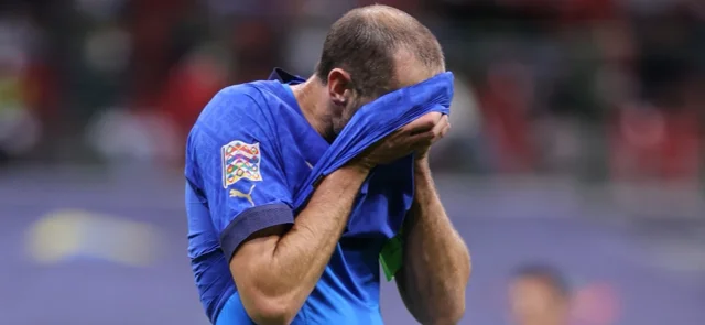 Giorgio Chiellini, baja en Italia / AFP