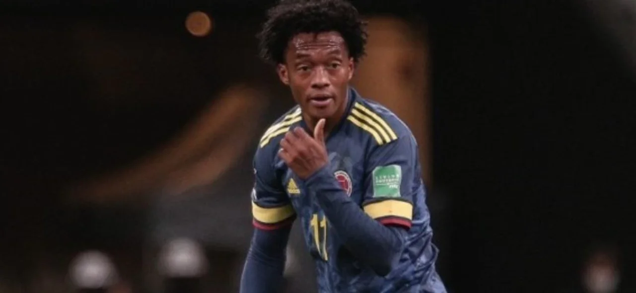 Juan Guillermo Cuadrado, figura de la Selección Colombia/ AFP