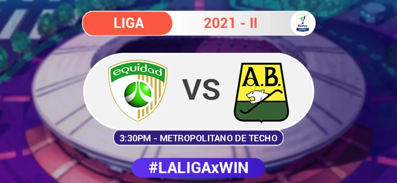 La Equidad vs, Bucaramanga / Liga BetPlay