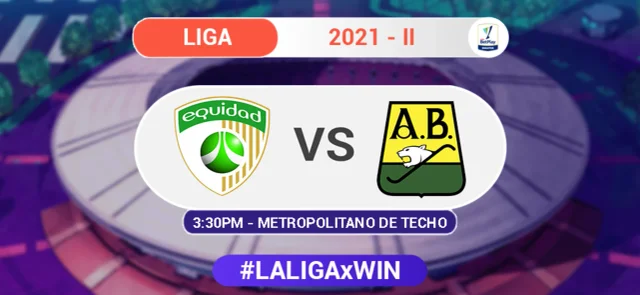 La Equidad vs, Bucaramanga / Liga BetPlay