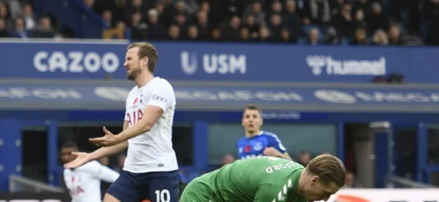 Harry Kane, delantero de Tottenham/ AFP