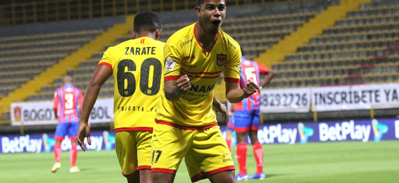 Bogotá venció 2-1 a Unión Magdalena. Foto: VizzorImage. / Felipe Caicedo