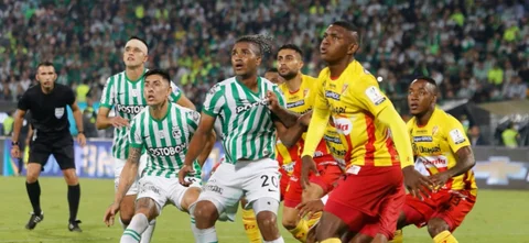 Nacional vs. Pereira en la final de ida / Foto VizzorImage