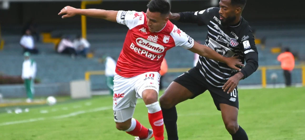Santa Fe y Junior empataron 1-1 en el Campin