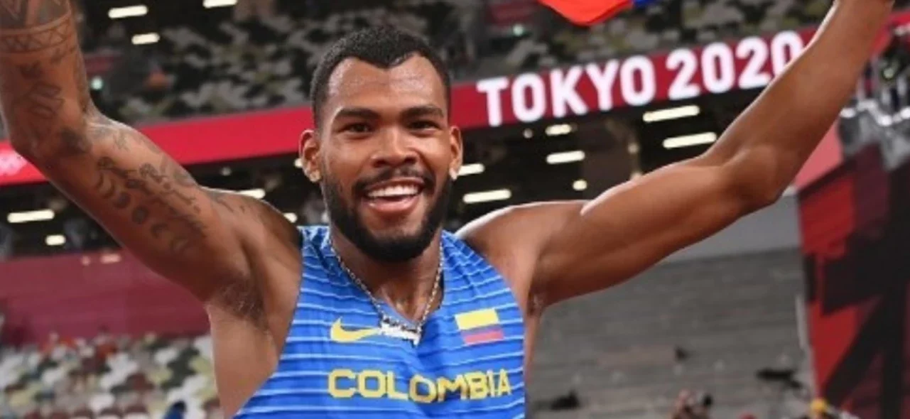Anthony Zambrano, medallista olímpico colombiano/ AFP