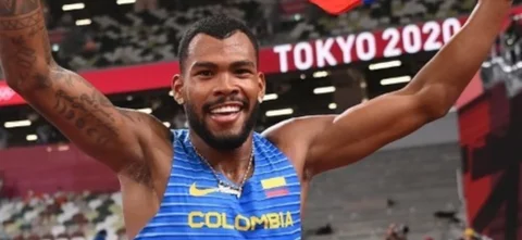 Anthony Zambrano, medallista olímpico colombiano/ AFP