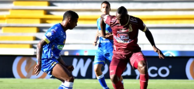 Alianza Petrolera vs. Tolima, por Win Sports+. / Foto: VizzorImage - Joan Orjuela