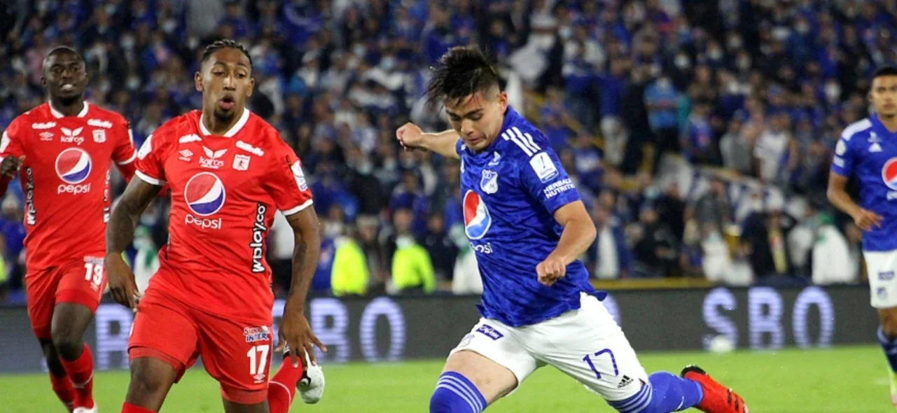 América vs. Millonarios será en Barranquilla. / Foto: VizzorImage - Felipe Caicedo