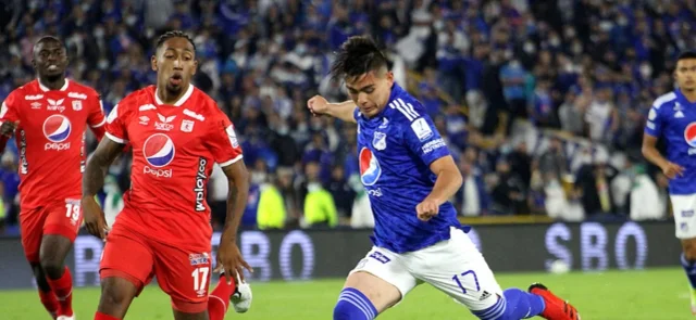 América vs. Millonarios será en Barranquilla. / Foto: VizzorImage - Felipe Caicedo