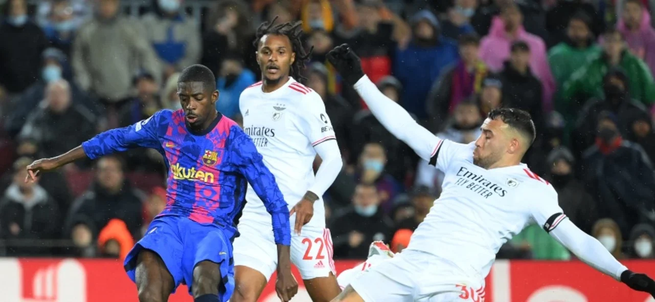Barcelona igualó sin goles ante Benfica / Foto AFP