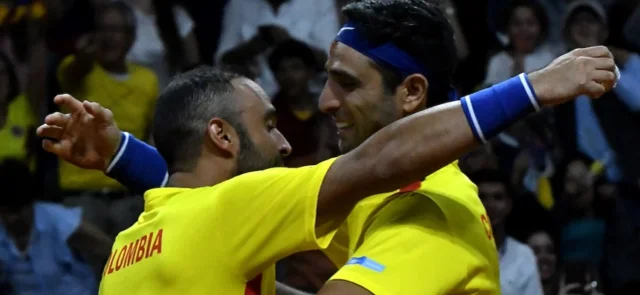 Juan Sebastián Cabal y Robert Farah, integrantes del equipo colombiano. / Foto: Archivo VizzorImage - Luis Ramírez