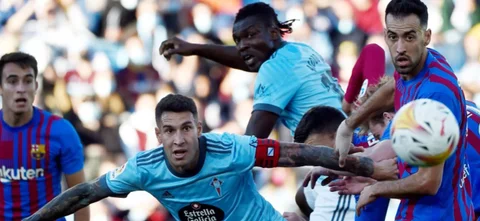 Celta de Vigo 3-3 Barcelona / Foto AFP
