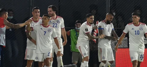 Chile superó 0-1 a Paraguay. / Foto: AFP