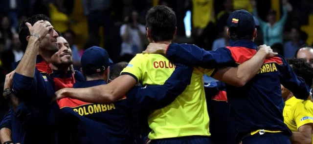 Win Sports con Colombia en la Copa Davis | Foto: VizzorImage / Luis Ramírez