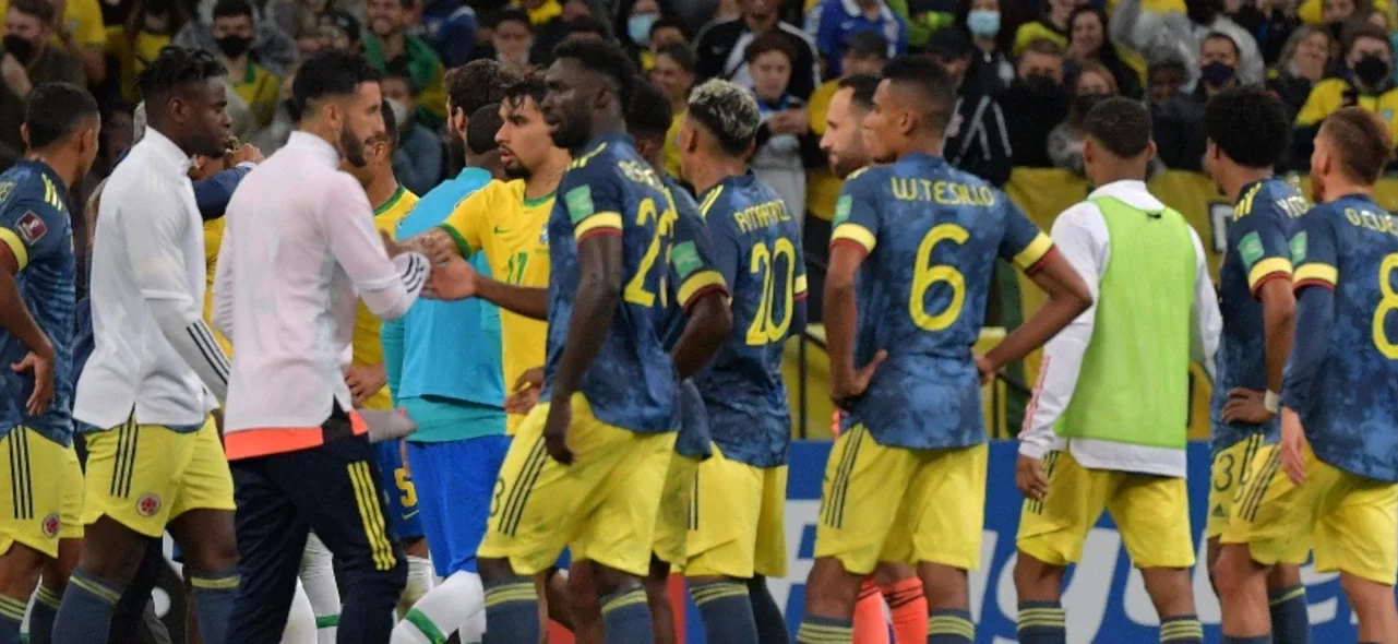 Colombia cayó frente a Brasil / AFP